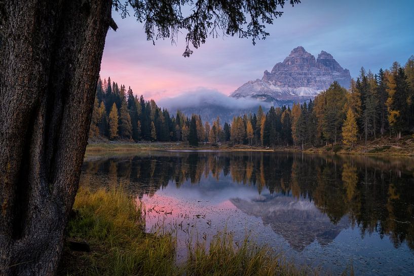 Dolomites réfléchies par Martin Podt