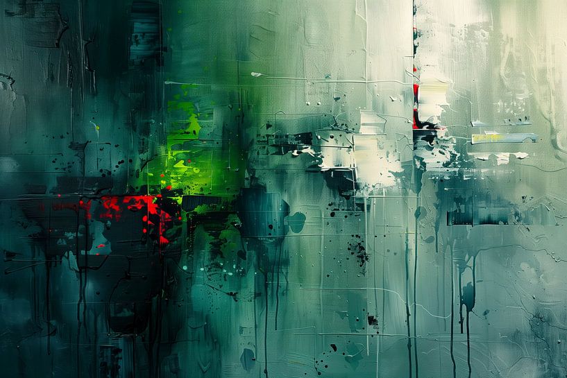 Contemporart - Green Kelly by Philippe HUGONNARD