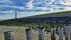 Lighthouse near Breskens by Herbert Böck