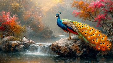 The peacock - Nature's Noblesse by Max Steinwald