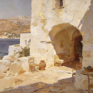 Texture silencieuse du soleil sur Johannas Art Creations