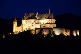 Vianden castle by Emanuel Luyten