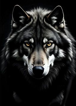 Wolfsgezicht van BRZ999