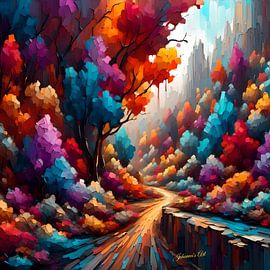 The Essence of Color 3 by Johannas Art Creations