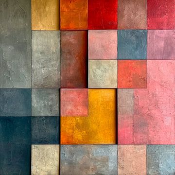 Square Composition van Harry Hadders