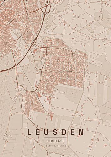 Stadtplan von Leusden
