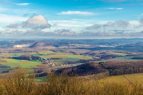 Winterwandeling door het prachtige Vorderrhön bij Mansbach