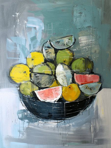 Coupe de fruits, nature morte par Studio Allee