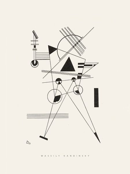 Wassily Kandinsky - Lithograph No. I by Old Masters