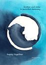Brother and sister happy together Katzen Haiku Englisch von Karen Kaspar Miniaturansicht