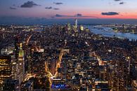 Stadtübersicht auf New York van Kurt Krause thumbnail