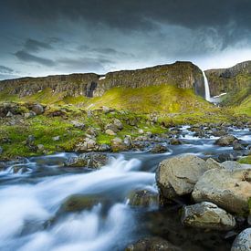 Waterfall Iceland by Jurgen Siero