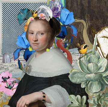 Kleurrijke Vermeer van Nicole Habets