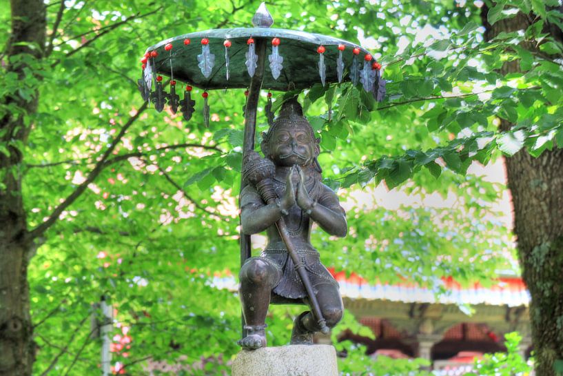 Buddha statue in the Nepal Himalaya pavilion Wiesent near Regensburg by Roith Fotografie