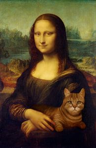 Mona Lisa - The Pet Cat Edition von Marja van den Hurk