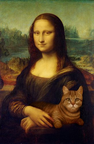 Mona Lisa - The Pet Cat Edition