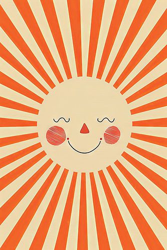 Gelukkige zon - Kinderkamer