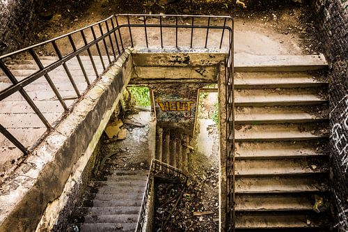 Verlassene Treppe