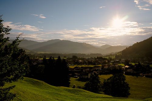 Coucher de soleil Westendorf sur Valerie de Bliek