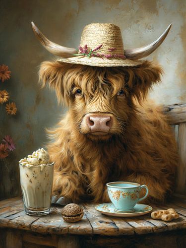 Hoogland vee humor van Max Steinwald
