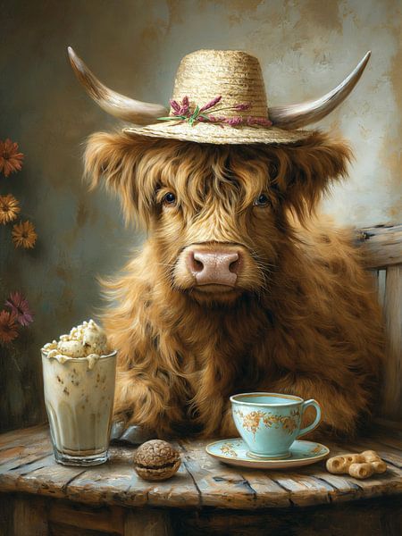 Hoogland vee humor van Max Steinwald