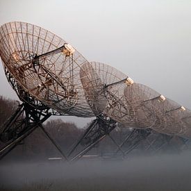 Radioteleskop und Naturschutzgebiet Westerbork von Ronald Pieterman