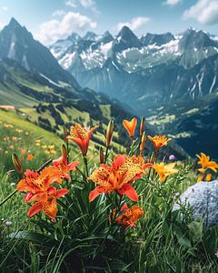 Sommerglanz auf Alpengipfeln