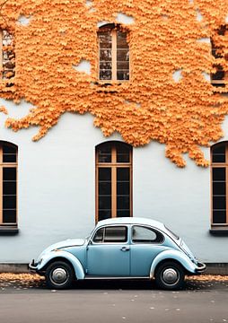Blue Beetle, Autumn Love sur ByNoukk