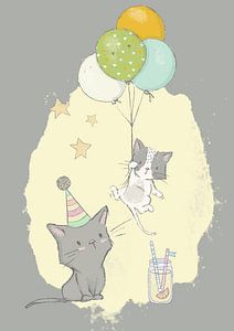 Kitten party by Lucia