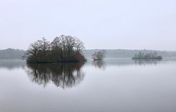 Thulsfelder Stausee in Duitsland van Yolande Mulder