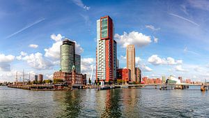 Die Skyline von Kop van Zuid (Rotterdam, NL) von Martijn