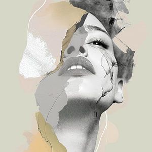 Longing Gaze through Earthly Abstraction