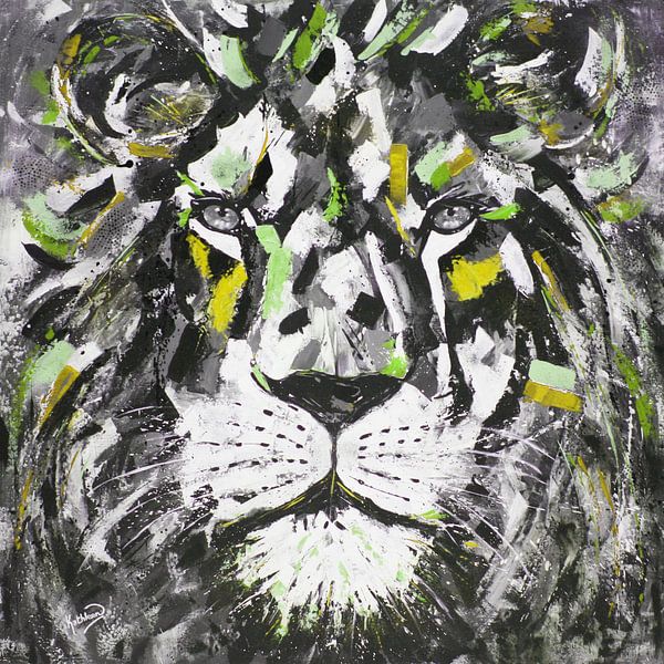The Gladiator Lion by Kathleen Artist Fine Art