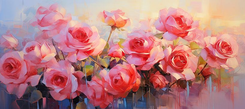 Roses by Eye catching paintings