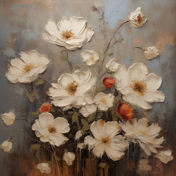 Weiße Blumen von Imagine