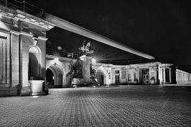 Zeedijk Oostende in avondlicht van Rik Provost