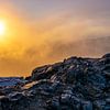 Zonsopkomst bij Vichren Peak in Bulgarije van Jessica Lokker