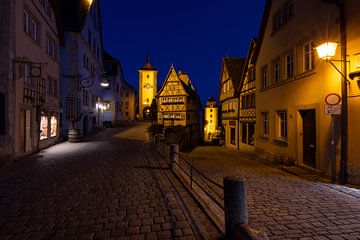 Het Plönlein in Rothenburg ob der Tauber