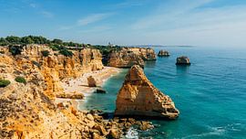 Strand Portugal van boven || Reisfotografie Algarve