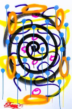 Graffito Spiralo n° 2