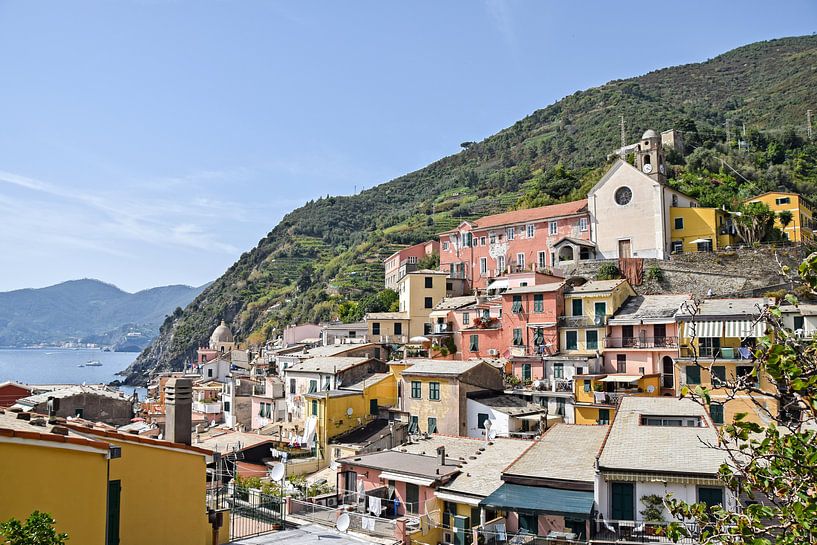 Kleurrijk Vernazza, Cinque Terre van Kramers Photo
