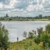 Vue de De Molenplas près de Stevensweert sur John Kreukniet