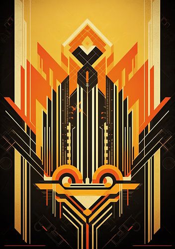 Art Deco Kunstdruk Poster Print Muurkunst