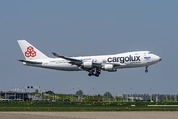 Cargolux Airlines Boeing 747-400 mit Sonderlackierung. von Jaap van den Berg