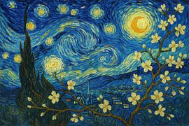 Whirlwind night and blossom by Art & Soul Creations