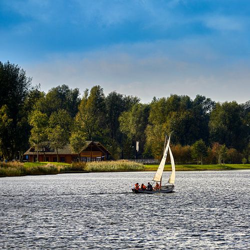 zeilen op de Zoetermeerse plas