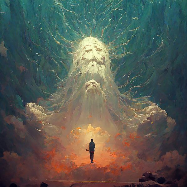DIGITAL ART dear god by rinda ratuliu
