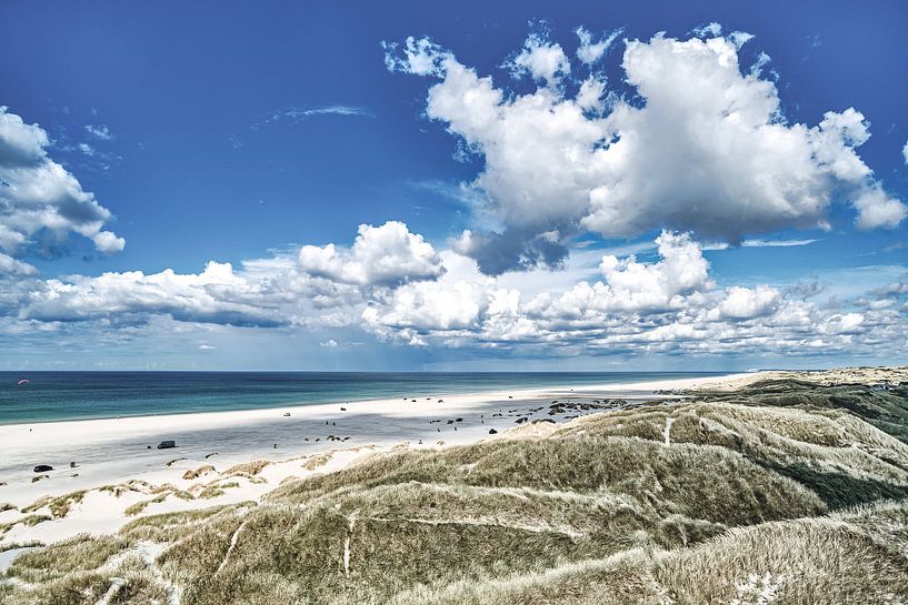 The view over the dunes by Florian Kunde