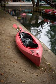 Canoeing in the Spreewald village of Lehde by Heiko Kueverling