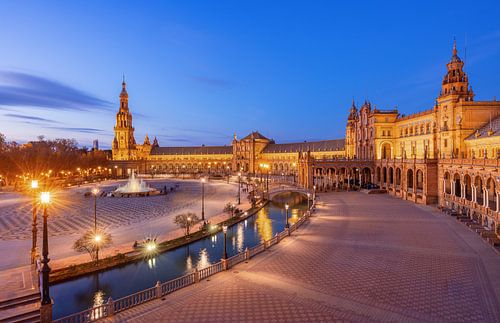 Plaza d'España, Sevilla, Spanje